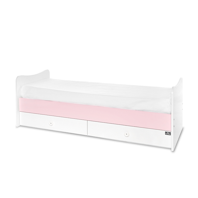 Lorelli BED MAXI PLUS NEW 70/160 WHITE/ORCHID PINK 10150580038P