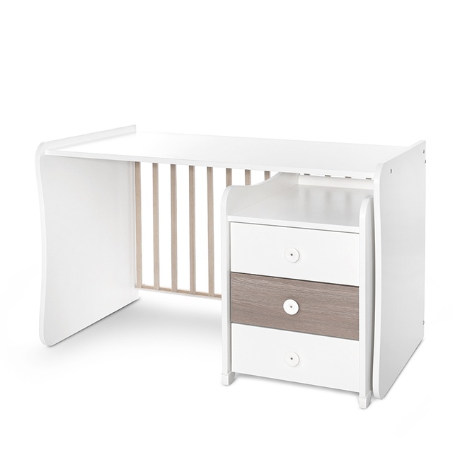 Lorelli BED MAXI PLUS NEW 70/160 WHITE/CAFFE 10150580042P