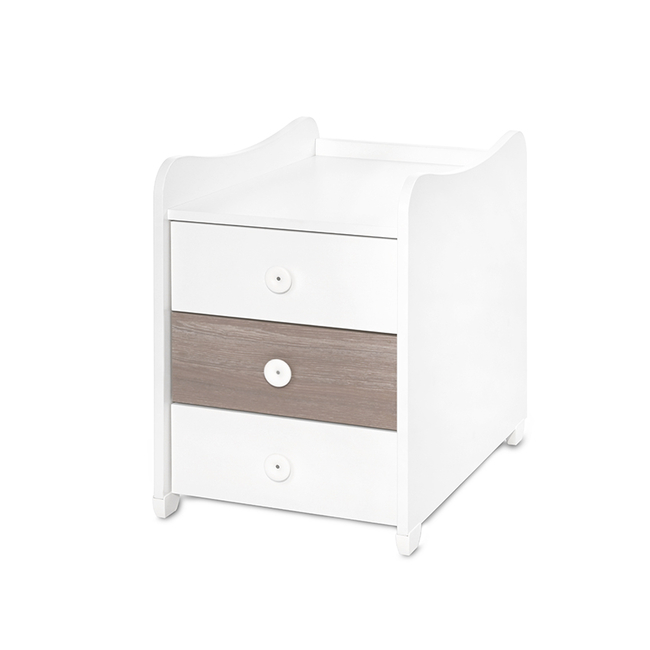 Lorelli BED MAXI PLUS NEW 70/160 WHITE/CAFFE 10150580042P