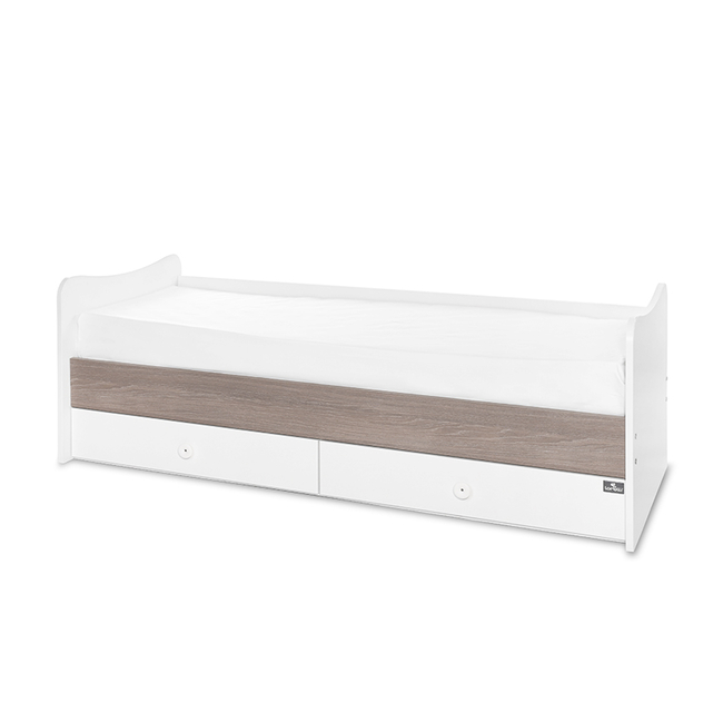 Lorelli BED MAXI PLUS NEW 70/160 WHITE/CAFFE 10150580042P