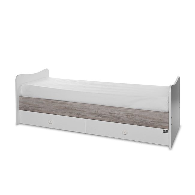 Lorelli BED MAXI PLUS NEW 70/160 WHITE/ARTWOOD 10150580043P