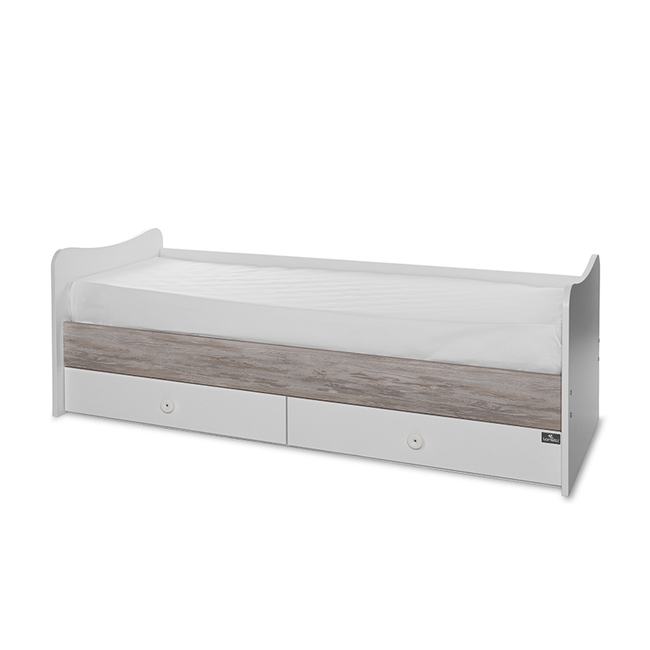 Lorelli BED MAXI PLUS NEW 70/160 WHITE/ARTWOOD 10150580043P