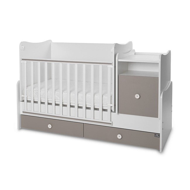 Lorelli BED TREND PLUS NEW 70/160 WHITE/STRING 10150590046P