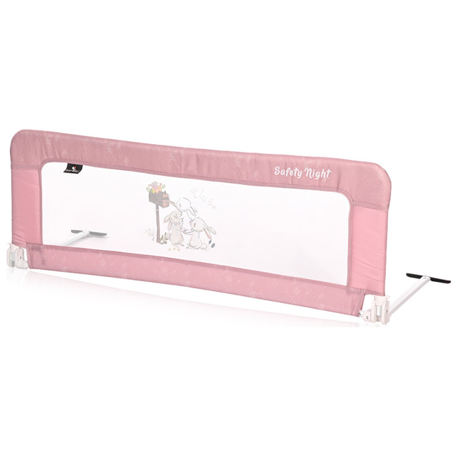 Lorreli Night Guard Προστατευτικό κάγκελο κρεβατιού 120 x 40 εκ Beige Rose Rabbits 10180032153