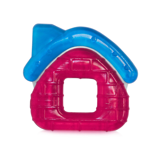 Lorelli Baby Teether - Μασητικός Κρίκος Οδοντοφυίας - House 1021059 Blue-Red