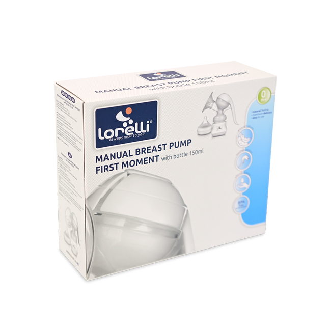 Lorelli First Moment Manual Breast Pump with Bottle 150ml 1022063