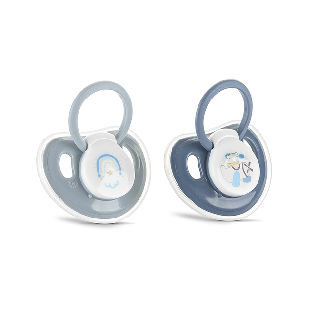 Lorelli Πιπίλα με Κάλυμμα  My Friend 2τμχ Cameo Blue