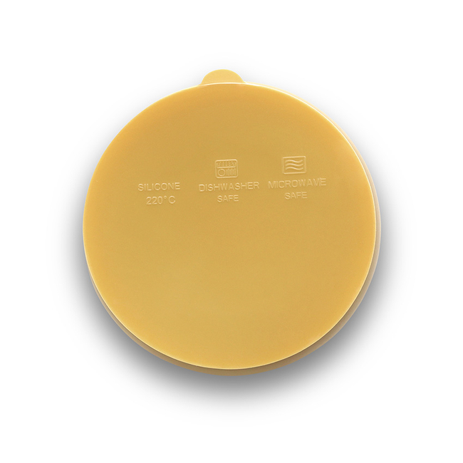 Lorelli  SILICONE VACUUM BOWL NATURAL YELLOW  10230650001