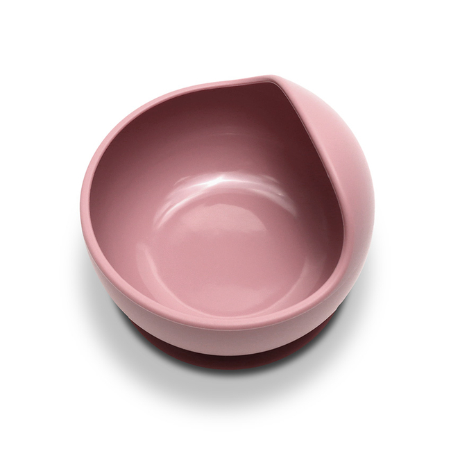 Lorelli  SILICONE VACUUM BOWL NATURAL DEEP PINK  10230650002