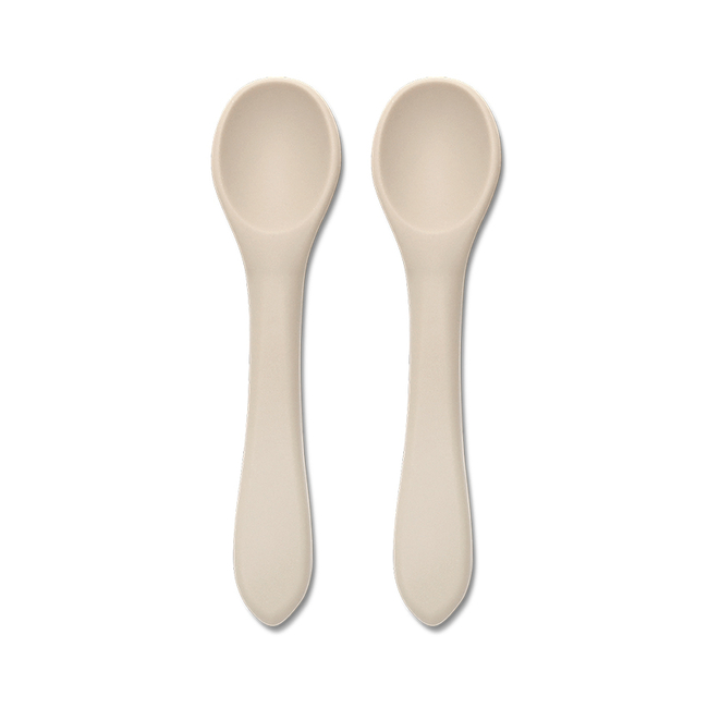 Lorelli SILICONE SPOONS 2PCS NATURAL BEIGE 10230690005