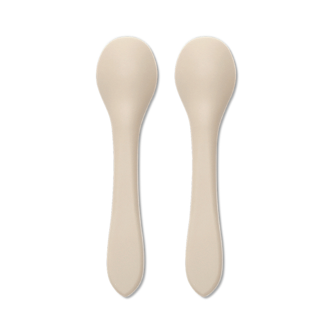 Lorelli SILICONE SPOONS 2PCS NATURAL BEIGE 10230690005