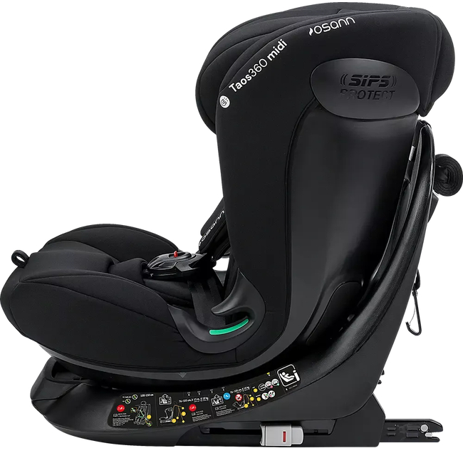 Osann One 360 SL i-Size 40-150cm Child Seat 0-36 kg Universe Grey 108327252