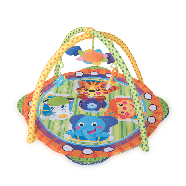 Lorelli Playmat Safari Βρεφικό Γυμναστήριο Δραστηριοτήτων 93X93 1030028