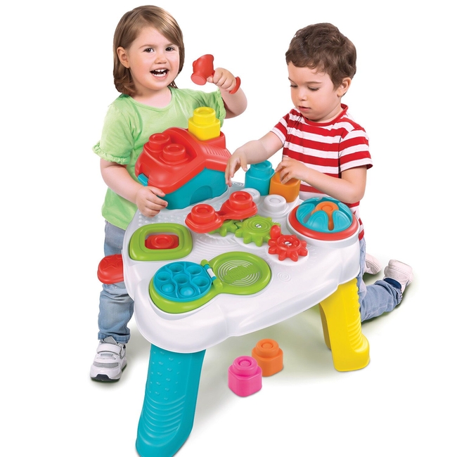 Baby Clementoni Soft Clemmy Sensory Table For 12-36 Months