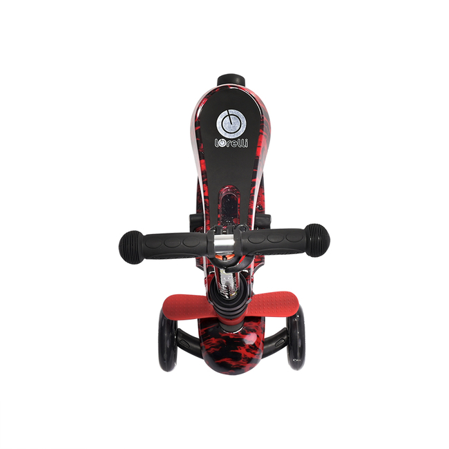 Lorelli Scooter Smart Μετατρεπόμενο Παιδικό Πατίνι με Κάθισμα LED 3 ετών Red Fire 10390020023