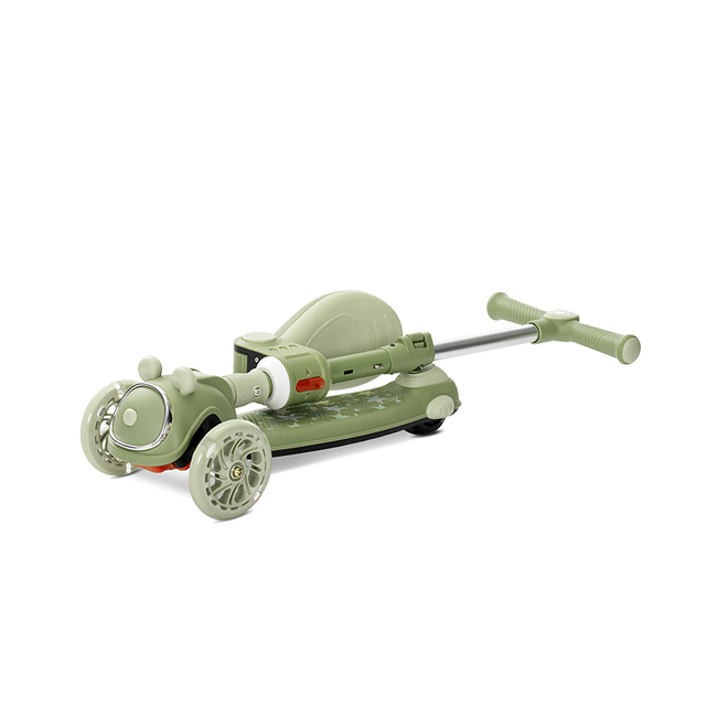 Lorelli Swiftie Αναδιπλούμενο Πατίνι έως 50kg Led Μουσική Green 10390220002