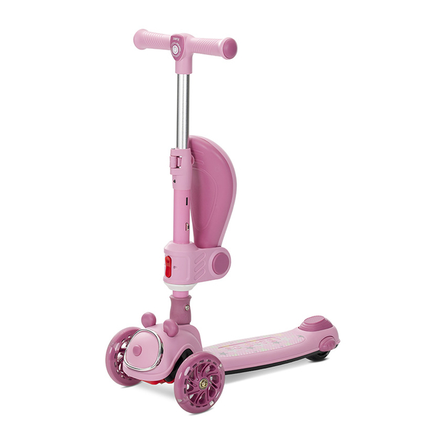 Lorelli FOLDABLE SCOOTER SWIFTIE UP 50 KG LED/MUSIC PINK 10390220003