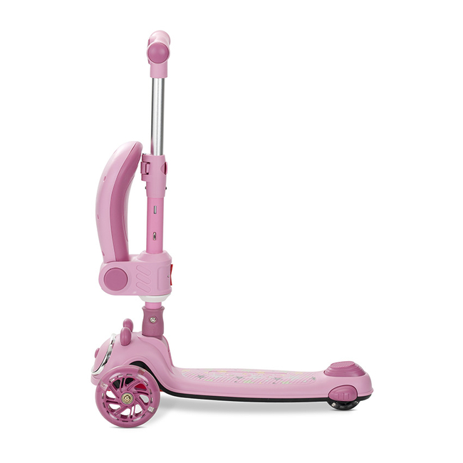 Lorelli FOLDABLE SCOOTER SWIFTIE UP 50 KG LED/MUSIC PINK 10390220003