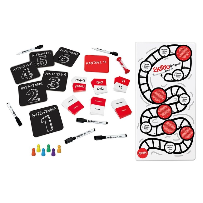 AS Games Cartoon Board Game For Ages 8+ And 2-6 Players