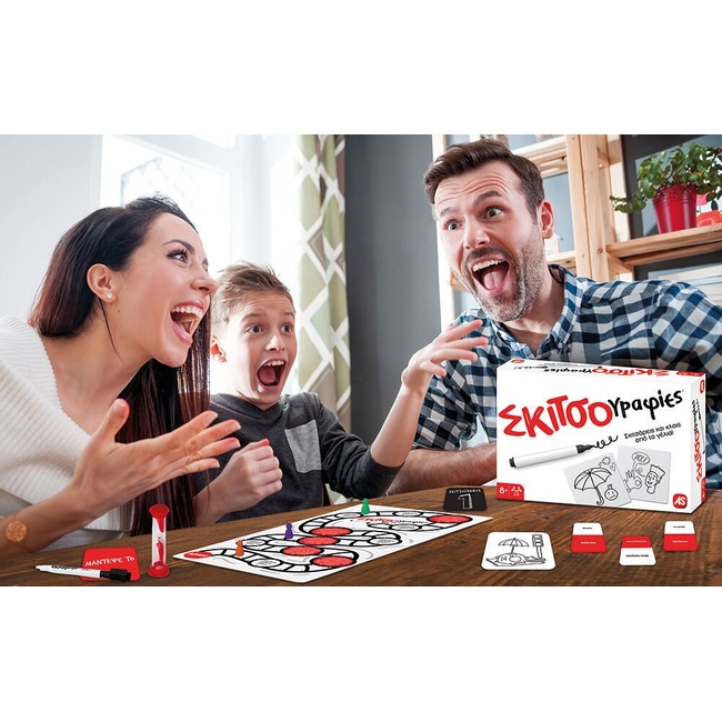 AS Games Cartoon Board Game For Ages 8+ And 2-6 Players