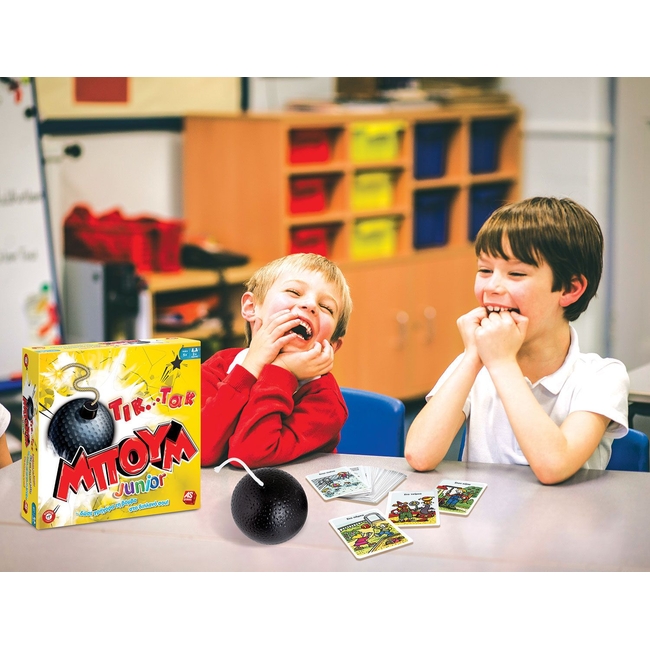 AS Games Επιτραπέζιο Παιχνίδι Τικ Τακ Μπουμ Junior Για Ηλικίες 5+ Χρονών Και 2+ Παίκτες