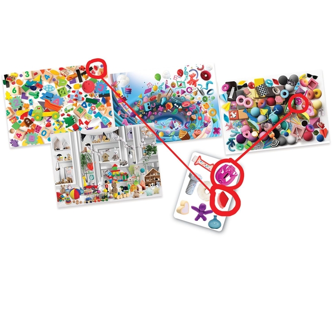AS Games Board Game Hidden Objects For Ages 6+ And 2-4 Players