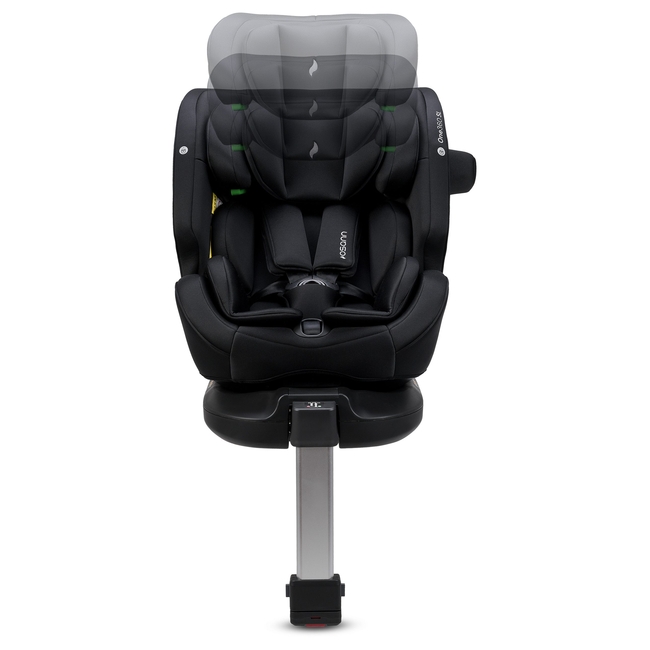 Osann One 360 SL i-Size 40-150cm Child Seat 0-36 kg All Black 108327243