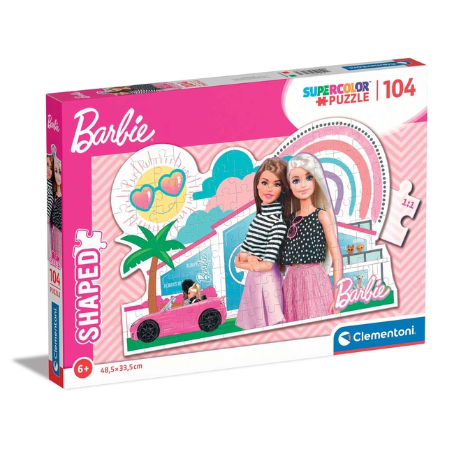 Clementoni Children's Puzzle Super Color Barbie 104 pcs
