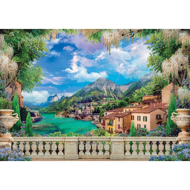 Clementoni Puzzle High Quality Collection Green Veranda On The Lake 3000 pcs