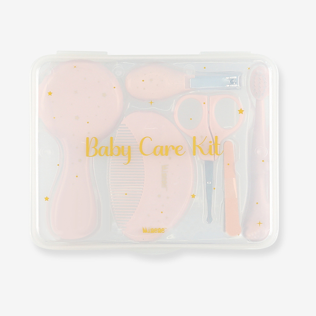 Minene Care Kit Σετ Βρεφικής Φροντίδας 10 τεμαχίων Ροζ 13310003650OS