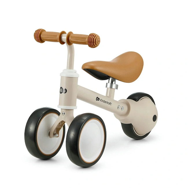 Kinderkraft Cutie Mini Παιδικό Ποδήλατο Ισορροπίας 12+ μηνων Beige KRCUTI00BEG0000