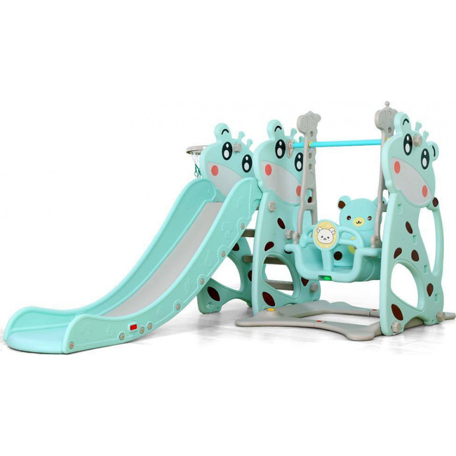 Moni Garden Slide and Swing Miki Blue