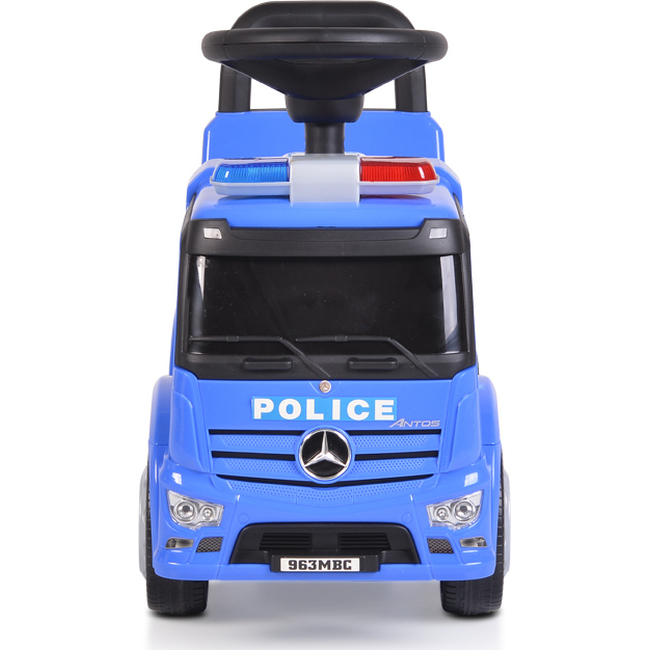Moni Mercedes Antos 657 Police Ride On Car Blue for 12+ Months