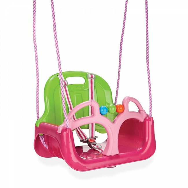 Pilsan Swing with Protector and Safety Belt Plastic Samba for 1+ Years Pink 8693461007750