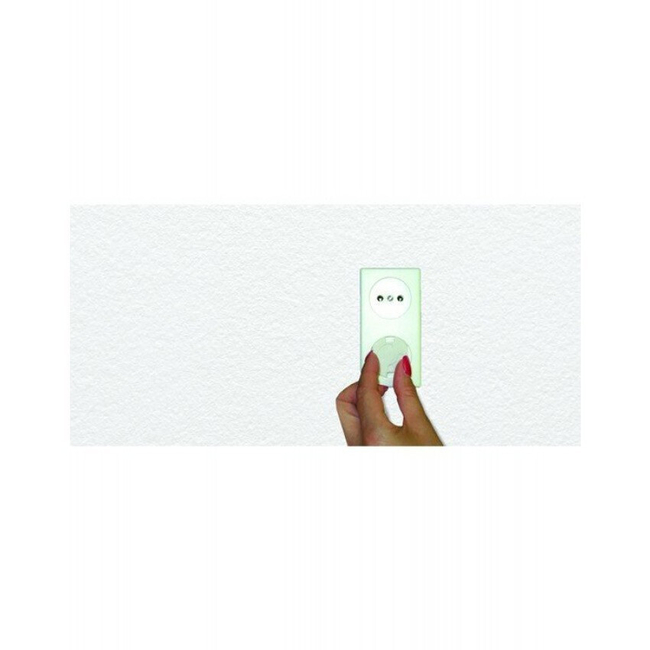 Dreambaby Protective Covers for Sockets made of Plastic in White Color 6pcs BR74712