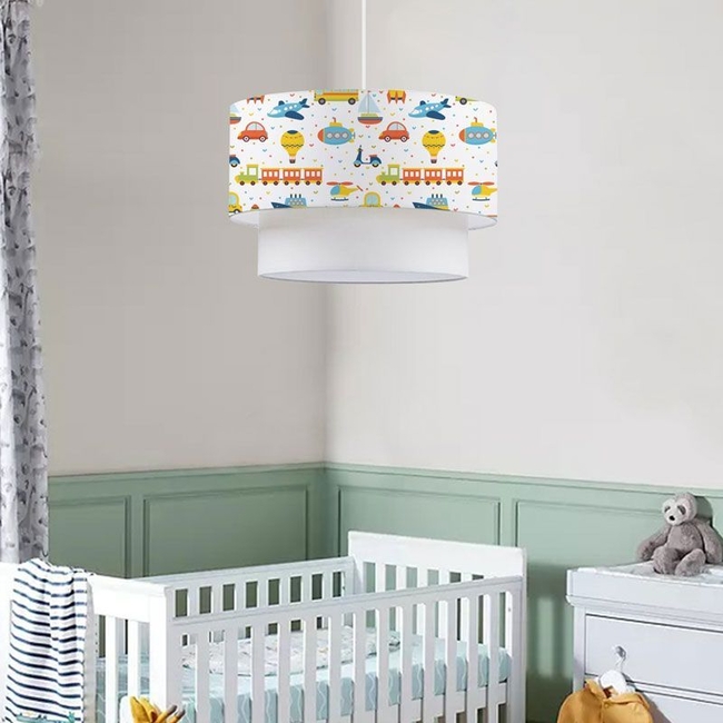 Children's ceiling lamp Sarty pakoworld colorful Φ30x70cm