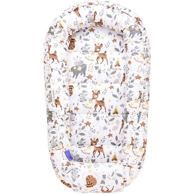 Jukki Baby Nest Cocoon 100x55 Magical Woodland 5904506803538
