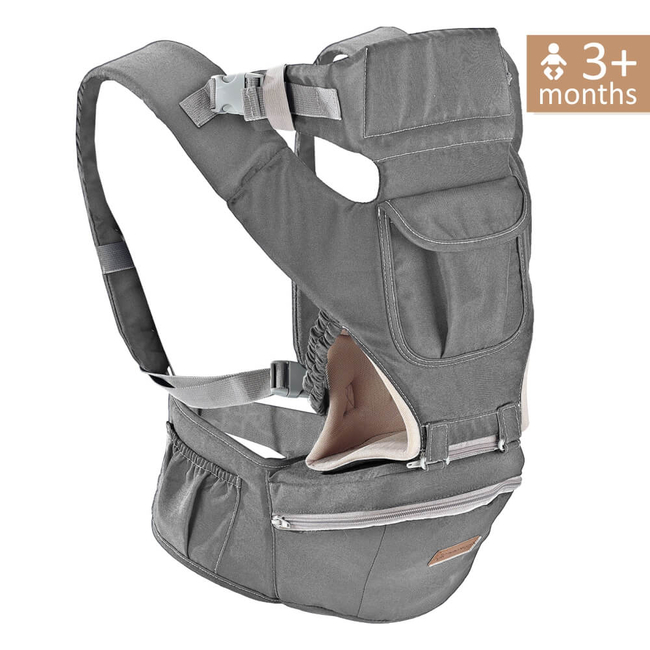 BEBE STARS BABY CARIER CARRY & GO DARK GREY