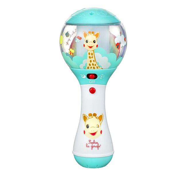 Sophie la Giraffe Sophie la Giraffe Electronic - musical maraca rattle with motion detector Shake Shake Shake!!! 3+ m S230808