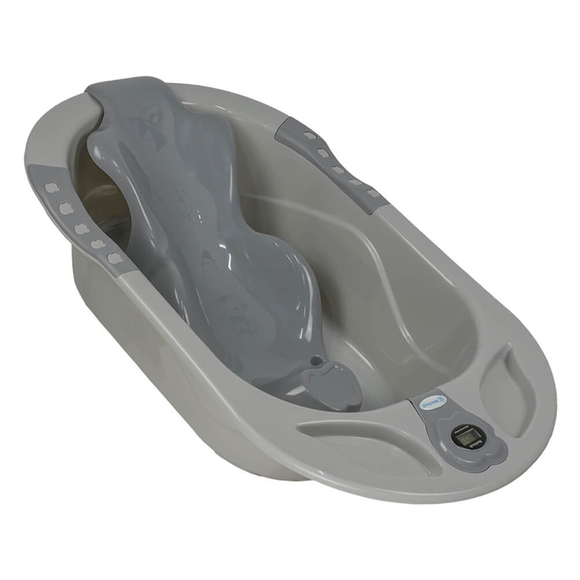 Bebe Stars Bubble Baby Bathtub with Accessories Grey 23-186