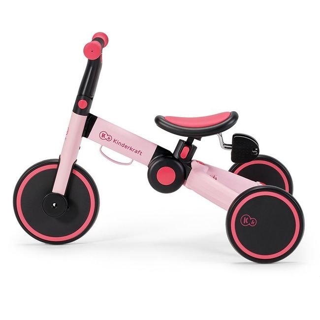 Kinderkraft 4TRIKE Children's Tricycle 12+ months Candy Pink KR4TRI00PNK0000