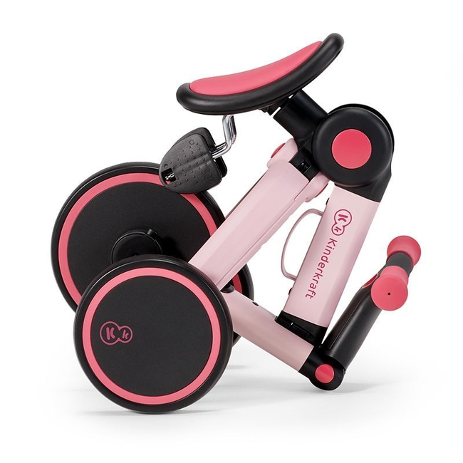 Kinderkraft 4TRIKE Children's Tricycle 12+ months Candy Pink KR4TRI00PNK0000
