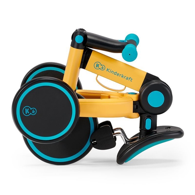 Kinderkraft 4TRIKE Children's Tricycle 12+ months Primrose Yellow KR4TRI00YEL0000