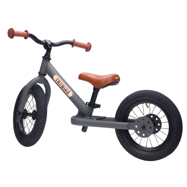 Trybike Balance Bike Vintage 15+m Grey Matte TBS-2-M-GRY