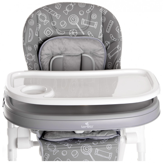 Lorelli Campanella Children High Chair - Grey Net 10100412132