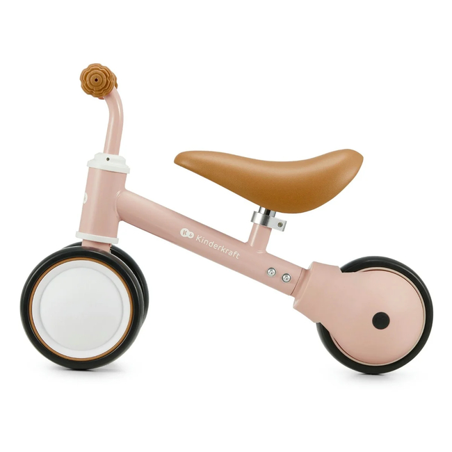 Kinderkraft Cutie Mini Παιδικό Ποδήλατο Ισορροπίας 12+ μηνων Pink KRCUTI00PNK0000