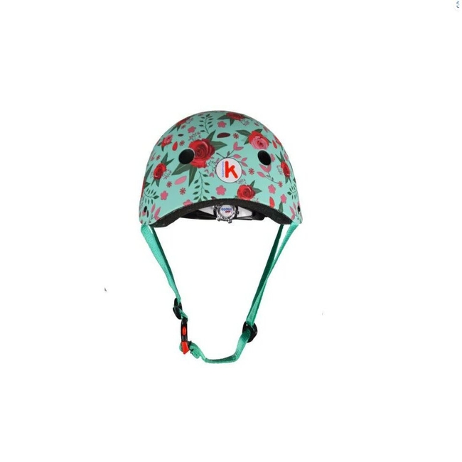 Kiddimoto Children's Helmet Floral KMH301