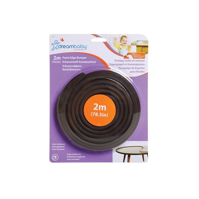 DreamBaby Child Safety Protective Corner Roll 2 m brown BR74711