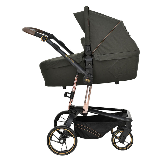Bebe Stars Torro 3 in 1 Baby Sroller with reversible seat Graphite 360T-189