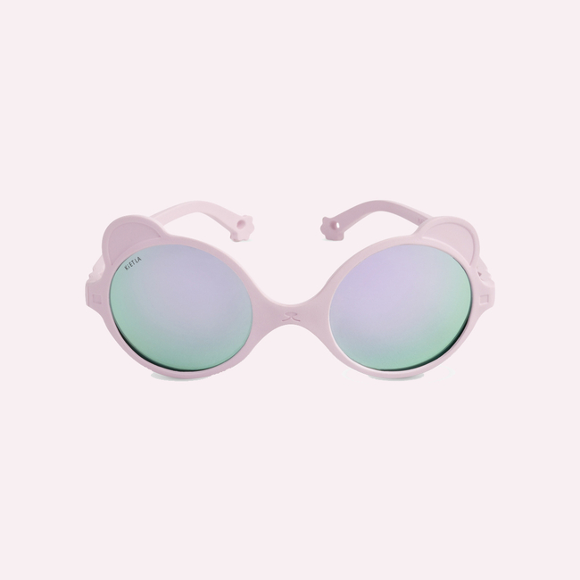 KiETLA: 2-4 Year Old Light Pink Ourson Sunglasses